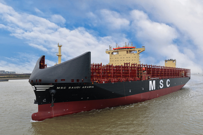 X147416000TEU双燃料集装箱船“MSCSAUDIARABIA”-6068dc38449f4050b45f772f40ca275f